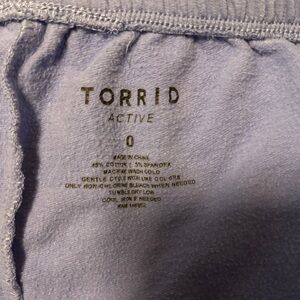 Torrid Active Light Purple Sweatpants